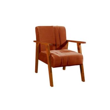 Imagem de Poltrona Cadeira Verona Decorativa Recepção Escritório Luxo - Portofin