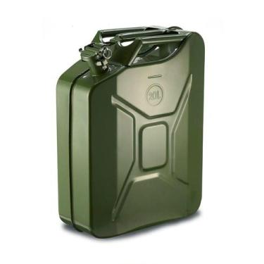 Imagem de Galão 20 Litros Modelo Militar Verde, Galvanizado, Original do Exércit