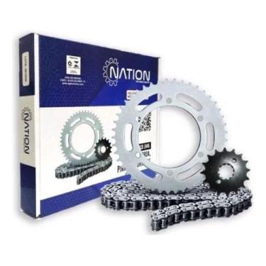 Imagem de Kit Relação Transmissão Fazer 250 2005 A 2017 - NAKATA