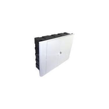 Imagem de Quadro Centrinho De Distribuição Embutir P/ 12/16 Disjuntores - Taf