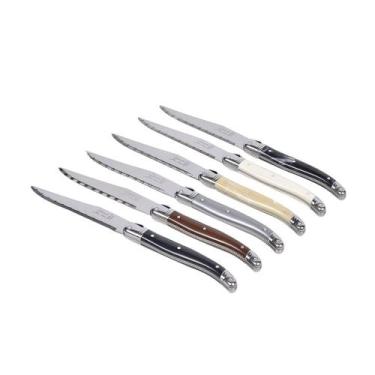 Imagem de Conjunto de 6 Facas em Aço Inox Jean Neron