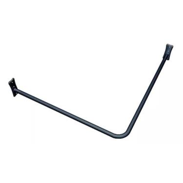 Imagem de Provador Para Loja De Canto Modelo L 70x70 - Nacional,  Preto