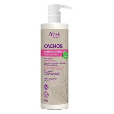 Imagem de Kit Apse Cachos Linha Completa Tratamento Capilar Cabelo Vegano - Mont