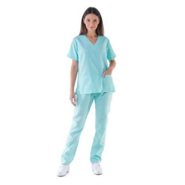Imagem de Conjunto Pijama Cirúrgico Plus Size Veterinário Técnico Enfermagem Ph 