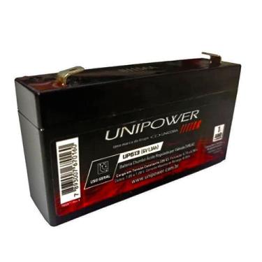 Imagem de Bateria Selada Unipower 6V 1,3ah  - Agm Vrla Nobreak