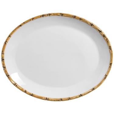Imagem de Travessa Bambu em Cerâmica 37cm Scalla