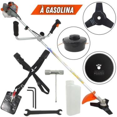 Imagem de Roçadeira Profissional Vulcan VR260P 2T 26CC 0,9CV Guidão Único + Disc