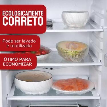 Imagem de Saquinho Capa Tampa Proteger Armazenar Alimentos - Top Rio