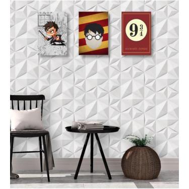 Imagem de Kit - 3 placas decorativas harry potter - HARRY POTTER - MIMOS CRIATIV