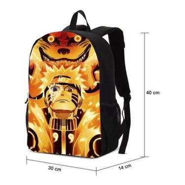 Imagem de Mochila Meninos Anime Novidade Infantil Bolsa Escolar - Geek Skin, Pre