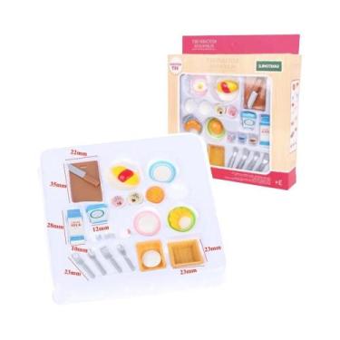 Imagem de Casa de Bonecas em Miniatura 1/12 - Família de Animais da Floresta com