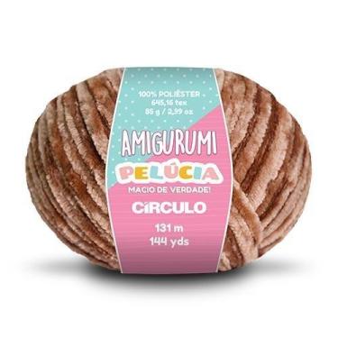 Imagem de Fio Amigurumi Pelúcia 131 metros - Círculo, 7569 brigadeiro