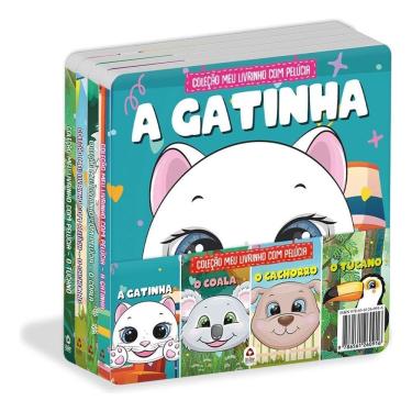 Imagem de Coleção Meu Livrinho Com Pelúcia - Kit Com 4 Livrinhos
