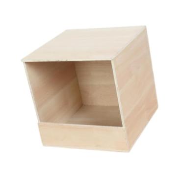 Imagem de Generic Caixa de nidificação para periquitos Caixa de criação de pássaros Caixa para pássaros Casa para pássaros para canários Agapornis Tentilhões, Pequeno