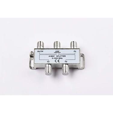 Imagem de McDuory TV Antena 4-Way divisor corrente AC passagem HD digital alto desempenho 1 Ghz 5-1000 Mhz