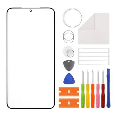 Imagem de Duotipa Novo painel de vidro frontal de substituição para Samsung Galaxy S24+ S24 Plus 6,7 polegadas, substituição da tela de vidro frontal com OCA com kit de ferramentas de reparo - sem tela LCD e