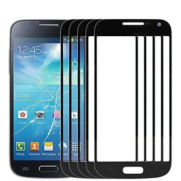 Imagem de HONGYAN Peças de substituição de telefone celular 10 pcs Lente de vidro exterior da tela frontal para Samsung Galaxy S IV Mini / I9190 Acessórios telefônicos