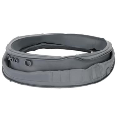 Imagem de MDS47123619 WM3700HWA Vedação de porta de arruela compatível com máquina de lavar roupa LG de carga frontal WM3270CW/00, WM3500CW/00, WM3670HVA/01, substitui 4511798, AP6236842, PS12081606 Junta de