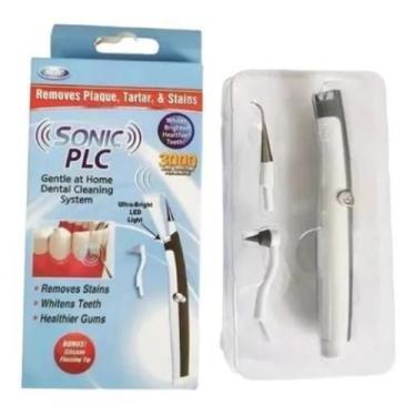 Imagem de Aparelho De Limpeza Dental Remove Tártaro E Placa Bacteriana - Sonic P