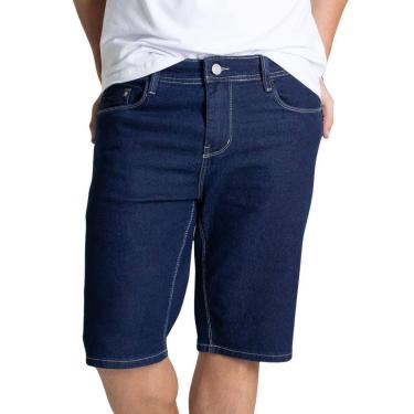 Imagem de Bermuda Jeans Sawary - 278895 - Azul médio 48-Masculino