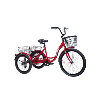 Imagem de Triciclo Deluxe Vermelho - Dream Bike