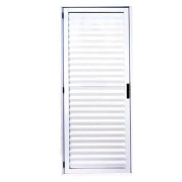 Imagem de Porta Palheta 210x080 Branco Lado Direita L.25 - RV PORTAS E JANELAS, 
