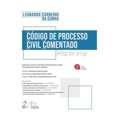 Imagem de Código de Processo Civil Comentado - 2ª Edição 2025