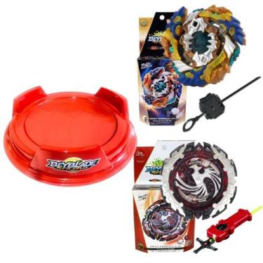 Imagem de Beyblades Geist Fafnir Vs Dead Phoenix - RD Vermelha - Top Gyro