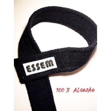 Imagem de Tala Straps Tira Academia Musculação Levantamento Peso - 01 Par - ESSE