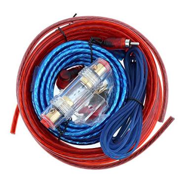 Imagem de Etopar Kit de fiação de amplificador de carro, subwoofer de áudio, cabo de alimentação AMP RCA, fusível AGU, calibre 14, suporte de conector de instalação de fio GA AWG, van automotivo