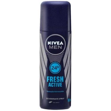 Imagem de Desodorante Spray Nivea Men Fresh Active 90ml, 1, 90ml