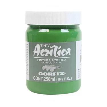 Imagem de Tinta Acrílica 250ml G1 080 Oxido Cromo Vermelho Corfix, 080 - OXIDO C