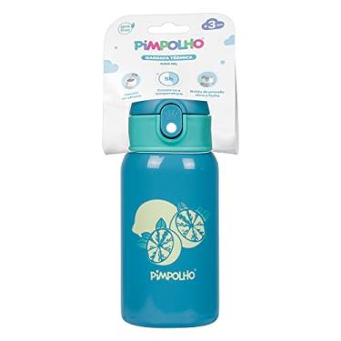 Imagem de Garrafa Térmica Inox 400ML Com Canudo