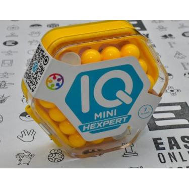 Imagem de Jogo - quebra cabeça - iq mini hexpert - smartgames, Amarelo