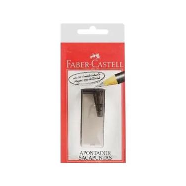 Imagem de Faber-Castell Apontador com Depósito Ergonômico Lâmina Aço Temperado Cores Sortidas