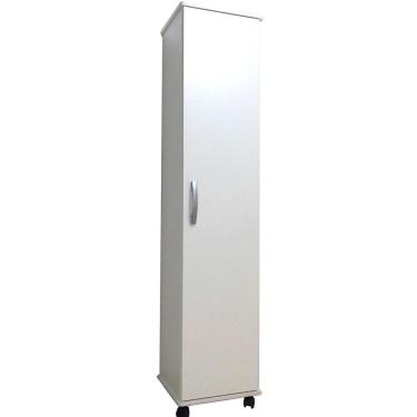 Imagem de Armário Lavanderia Com 1 Porta Branco