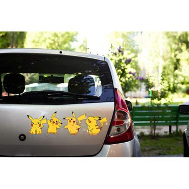 Imagem de Adesivo De Carro Pikachu Mod01