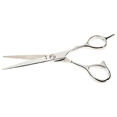 Imagem de Marco Boni Tesoura Profissional Silver Fio Navalha 5 5'' Aço Inox 1774 Prata 1 Unidade