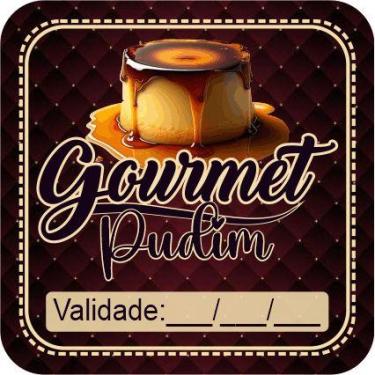 Imagem de 50 100 150 200 unidades adesivo etiqueta tag quadrado 3,5 cm x 3,5 cm 