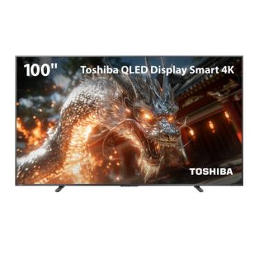 Imagem de Smart TV QLED 100 4K UHD Toshiba Google TV 4HDMI 2USB 1AV - 100Z670RS 100Z670RS