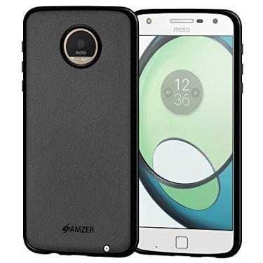Imagem de Capa para Motorola Moto Z Play, capa para Moto Z Play Droid, capa fina à prova de choque com tecnologia de dissipação de choque para Moto Z Play, Moto Z Play Droid - transparente