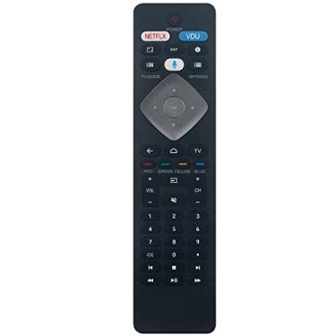 Imagem de Controle remoto de substituição BT800 adequado para Philips Android TV 50PFL5604/F7 55PFL5604/F7 43PFL5604/F7 65PFL5766/F6 50PFL5704/F7 65PFL5504/F7 43PFL5704/F7 655PFL5704/F7 PFL5700 4/F7 65PFL5602