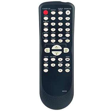 Imagem de NB098 NB098UD Controle remoto de substituição aplicável para Magnavox DVD CD Player MDV3000 DP170MGXF MDV3300 MDV3110 MDV3000F MDV3000/F7 MDV3110/F7 NB091UD NB091