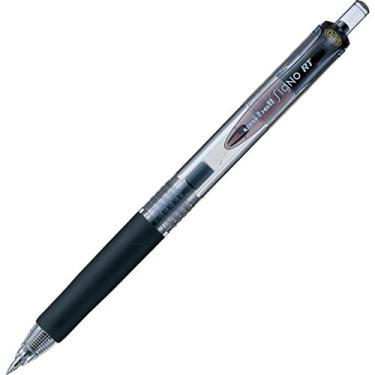 Imagem de 三菱鉛筆 Mitsubishi Pencil UMN103.24 Caneta esferográfica de gel Signo RT 0,38 preta 10 canetas