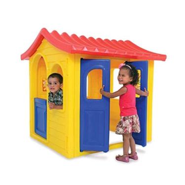 Imagem de Playground Casinha Infantil Encantada Amarela Xalingo