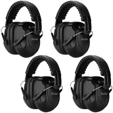 Imagem de Protetores de ouvido ProCase Noise Reduction NRR 28dB - 4 pacotes pret
