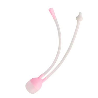 Imagem de Aspirador Nasal Por Sucção Nariz Entupido Bebe Cor Rosa - Art Baby