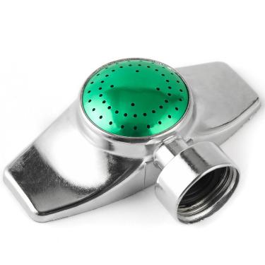 Imagem de Aspersor de mancha de metal, irrigador de gramado para quintal com fluxo de água suave para cobertura de área pequena de até 30 pés, cabeça de irrigação para mangueira