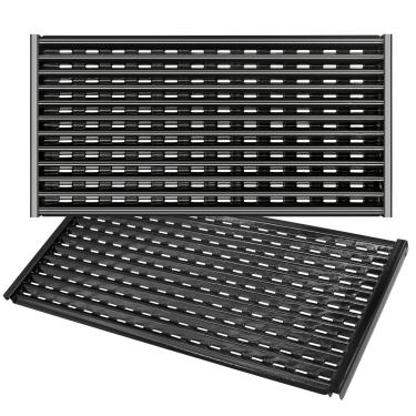 Imagem de Wanchao Peças de reposição de grelha esmaltada de porcelana de 43 cm para modelos CharBroil Performance Tru-Infrared de 2 queimadores a gás 463633316,463672016,463672219,463672216, com compatibilidade