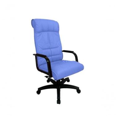 Imagem de Cadeira Presidente Para Escritório Linha Itália Azul - DESIGN OFFICE M
